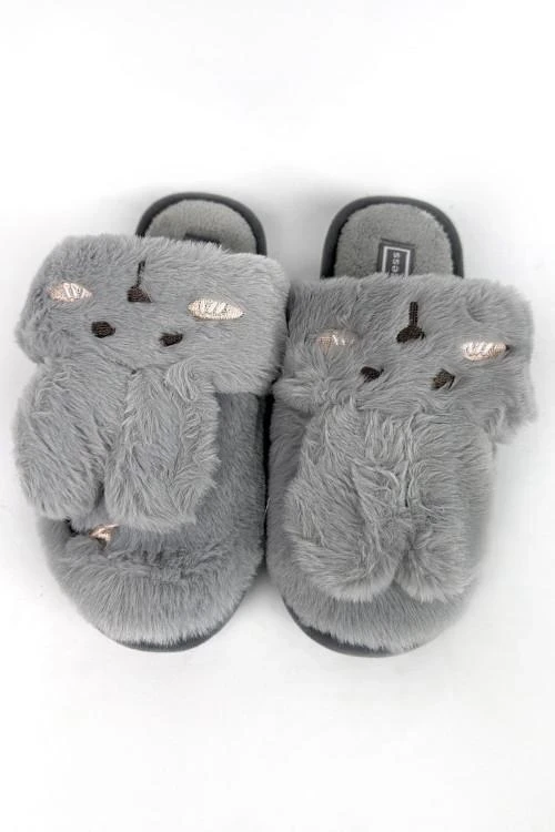 Дамски пантофи зайче