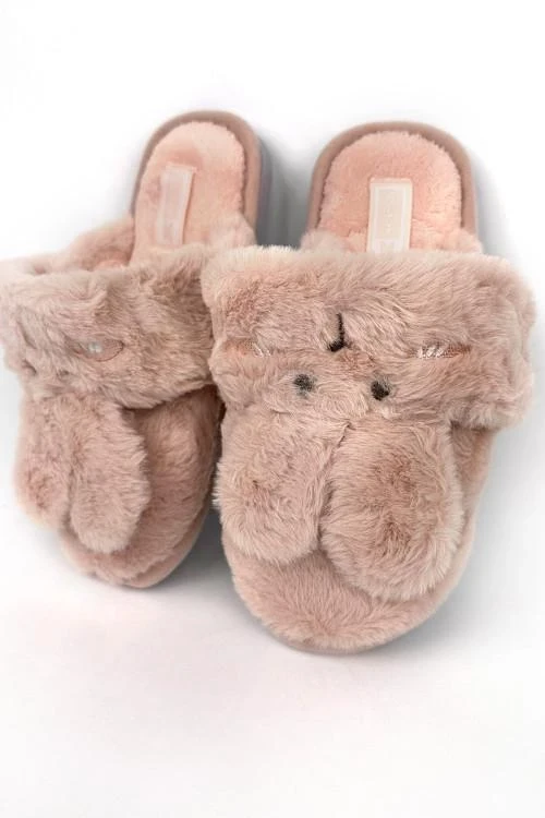 Дамски пантофи зайче