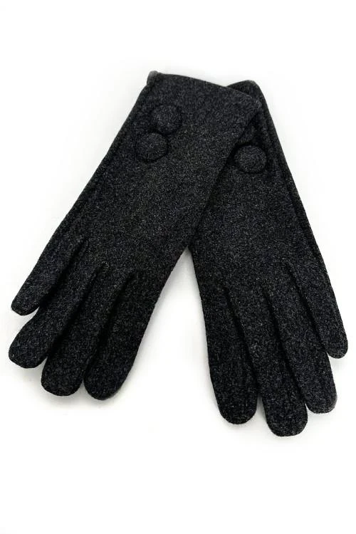 Дамски ръкавици с копчета