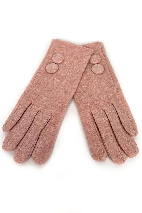 Дамски ръкавици с копчета