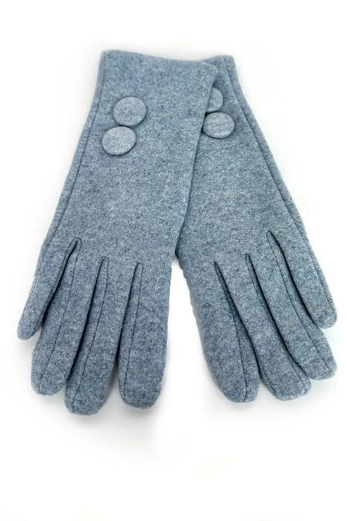 Дамски ръкавици с копчета