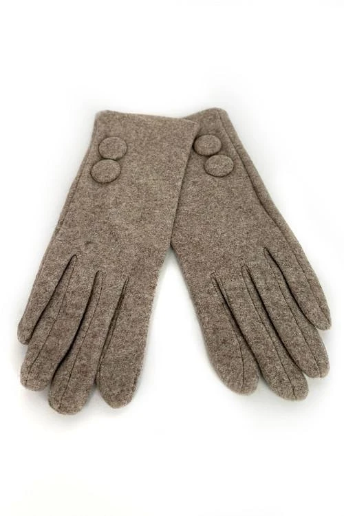 Дамски ръкавици с копчета