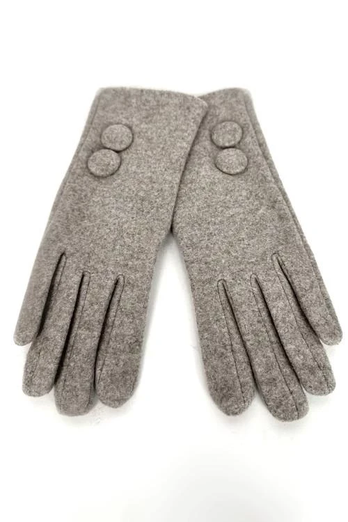 Дамски ръкавици с копчета