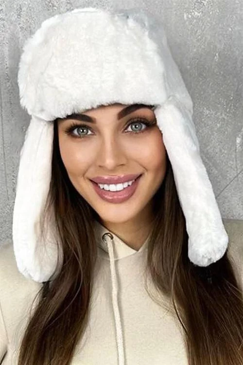 Зимна шапка тип ушанка