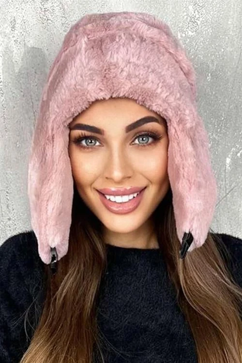 Зимна шапка тип ушанка