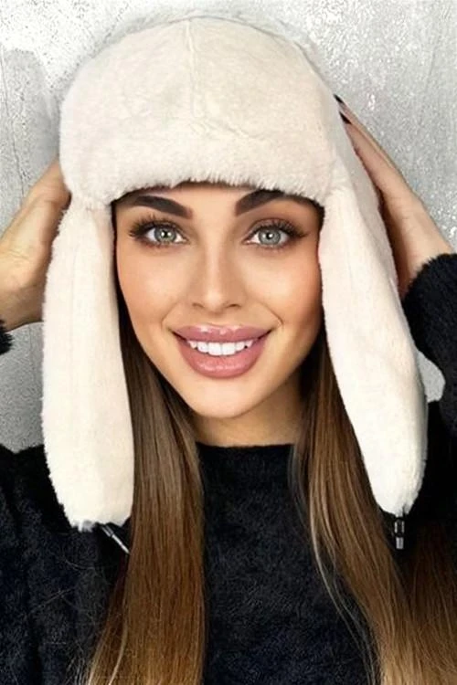 Зимна шапка тип ушанка